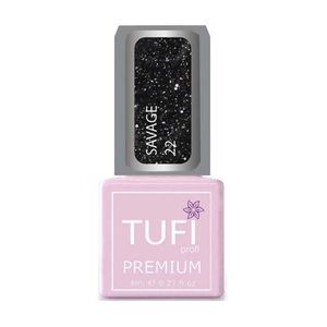 Уценка! Гель-лак для ногтей Tufi Profi Premium Savage 22 Светоотражающий Рим, 8 мл