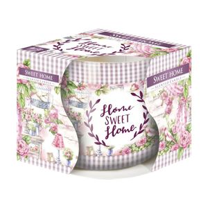 Ароматическая свеча Bispol Scented Candle Sweet Home, 100 г (sn71S-11)