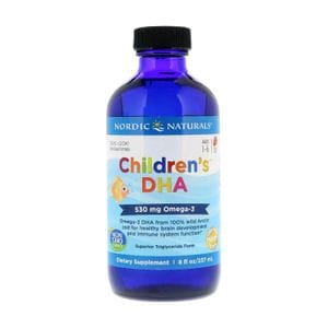 Детский рыбий жир Nordic Naturals Children's DHA Omega-3 со вкусом клубники, от 1 до 6 лет, 530 мг, в жидкости