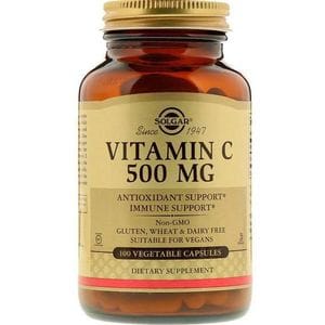 Витамин C Solgar Vitamin C 500 mg 100 Veg Caps (855102)