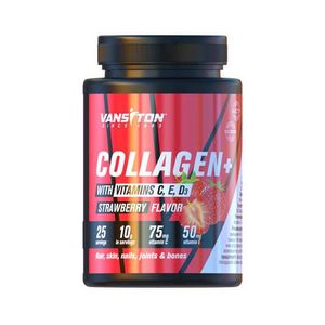 Хондропротектор (для спорта) Vansiton Collagen+ 250 g /25 servings/ Strawberry (856176)