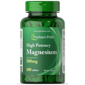 Микроэлемент Магний Puritan's Pride Magnesium 500 mg 100 Tabs (856779)