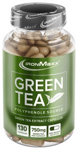 Натуральная добавка для спорта IronMaxx Green Tea 130 Caps (857553)