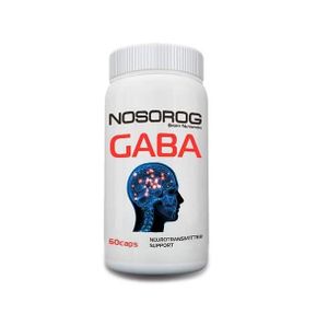 Аминокомплекс для спорта Nosorog Nutrition GABA 60 Caps (859234)