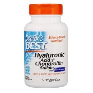 Комплекс для суставов Doctor's Best Hyaluronic Acid With Chondroitin Sulfate 60 Veg Caps DRB-00146 (861196)