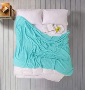 Простынь Iris Home махрове Aruba blue 190*220 (930385)