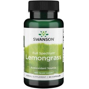 Лимонник Swanson Full Spectrum Lemongrass 400 mg 60 Caps (932749)