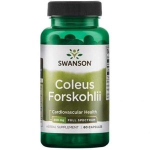 Экстракт для похудения Swanson Coleus Forskohlii 400 mg 60 Caps (949930)