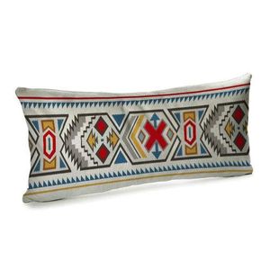 Подушка для дивана бархатная Орнамент 50x24 см (52BP_TFL002) (957504)