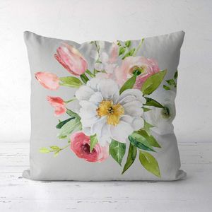 Подушка декоративная Soft Букет с тюльпанами 45x45 см (45PST_23M036) (961853)