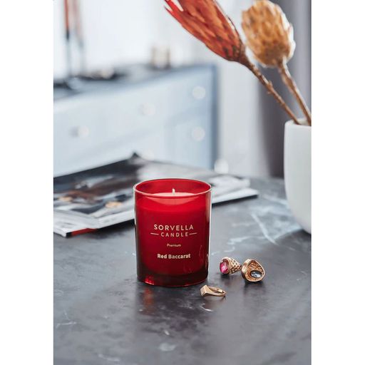 Парфюмированная свеча Sorvella Perfume Candle Premium Red Baccarat, 170 г