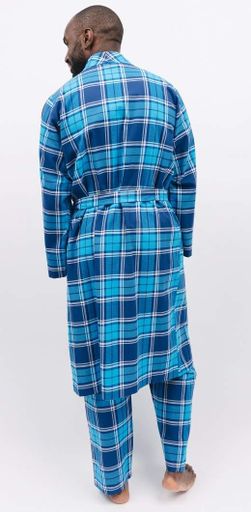 Халат чоловічий Cyberjammies Felix 6935 L Синій (5051877471764) (1003533)