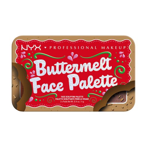 Палетка для макияжа лица NYX Professional Makeup Buttermelt Face Palette 01, 12 г