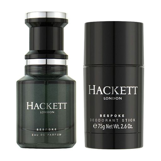 Парфюмированный набор мужской Hackett London Bespoke (парфюмированная вода, 50 мл + дезодорант-стик, 75 г)