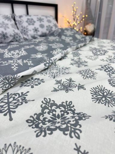 Наволочки 40х40 Бязь Gold Luxe на запах Снігопад (1003997)