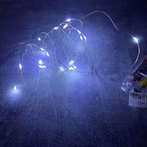 Гірлянда світлодіодна A-PLUS НА БАТАРЕЙКАХ 2 м 20 діодів LED білий колір (1005109)
