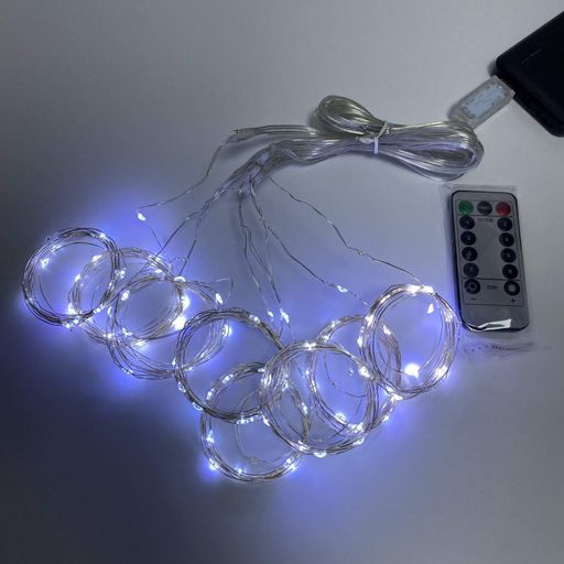 Гірлянда світлодіодна USB 2*2 м LED A-PLUS білий колір 8948 (1005111)