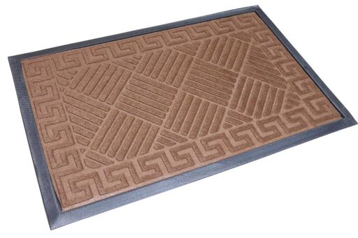 Килимок вхідний з бортом 40x60 см на гумовій основі 620240x60/1 Коричневий (1005448)