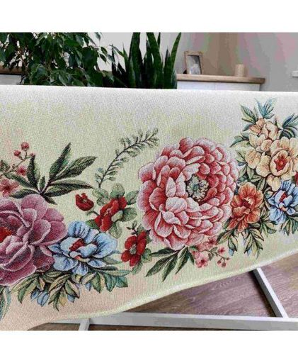Гобеленовая скатерть на стол Alegria 95x100cм ТМ Прованс (1005514)