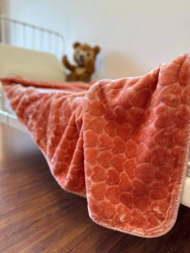 Дитяча ковдра 110х140 см акрилова Червоний (П4К-mur-kid-pled-001-04) (1006409)