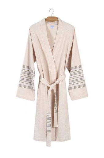 Халат махровий Irya Serin pudra пудра L/XL (1007792)