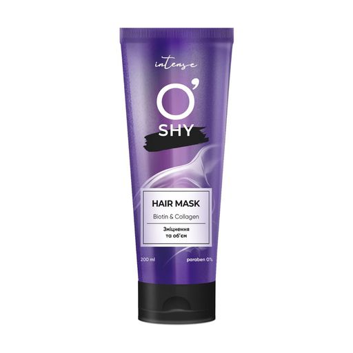 Уценка! Маска для волос O'shy Intense Biotin & Collagen Hair Mask Укрепление и объем, 200 мл