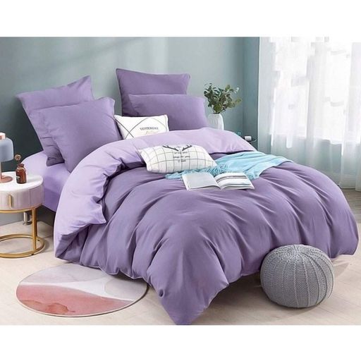 Комплект постельного белья двуспальный Home comfort фиолетово-сиреневый бязь голд (06-А228 -1) (1009032)