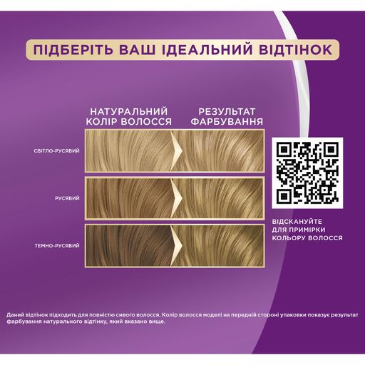 Стойкая крем-краска для волос Palette Интенсивный цвет, 8-0 Русый, 110 мл