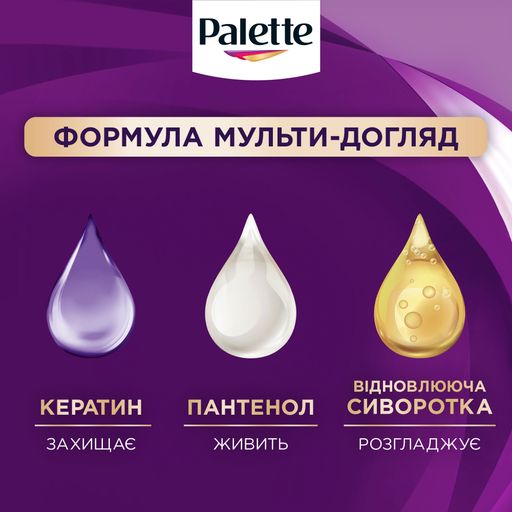 Уценка! Стойкая крем-краска для волос Palette Интенсивный цвет, 8-0 Русый, 110 мл