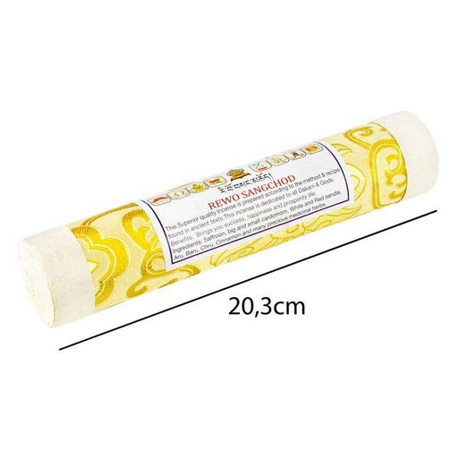 Пахощі Бутанські PK Рево Санг Чо Rewo Sangchod 20.3x4.2x4.2 см Жовтий (25953) (1010984)