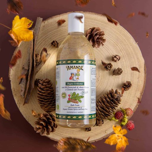 Гель для душа и пена для ванны L'Amande Trentino Bath Foam Трентино, с красной пихтой и сосной, 500 мл