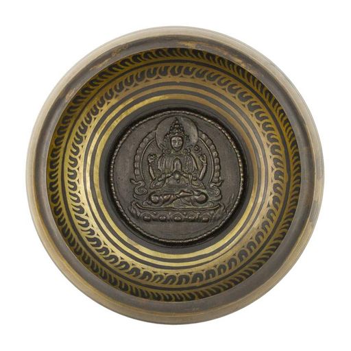 Співоча чаша Kailash 165х165х71 мм Античний Бронзовий (27710) (1015877)