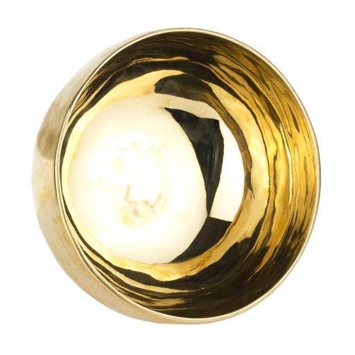 Співоча чаша Тибетська Singing bowl Ручна холодна ковка 23/23/10.5см Бронза полірована (27399) (1016313)