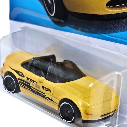 Базовый автомобиль Hot Wheels 91 Mazda Mx-5 Miata, желтый, от 3