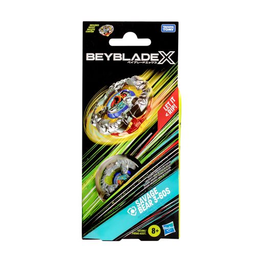 Игрушка-юла Hasbro Beyblade X Savage Bear от 8 лет, 20*3.17*8.89