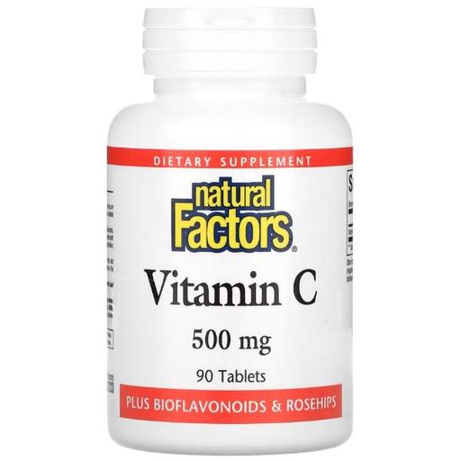 Витамин C Natural Factors Vitamin C 500 mg 90 Tabs (1019580)