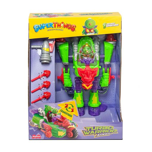 Игровой набор SuperThings Супербот трансформер скорость, 11*21*27 см, от 3 лет, 6 элементов (PSTSP116IN100)