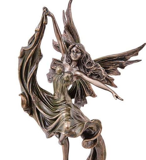 Cтатуетка колекційна Фея в танці Veronese 19х10х7 см Коричневий AL229089 (1020768)