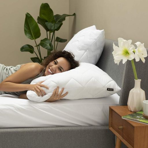 Подушка IDEIA 60x60 Nordic Comfort стеганная белая (1021353)