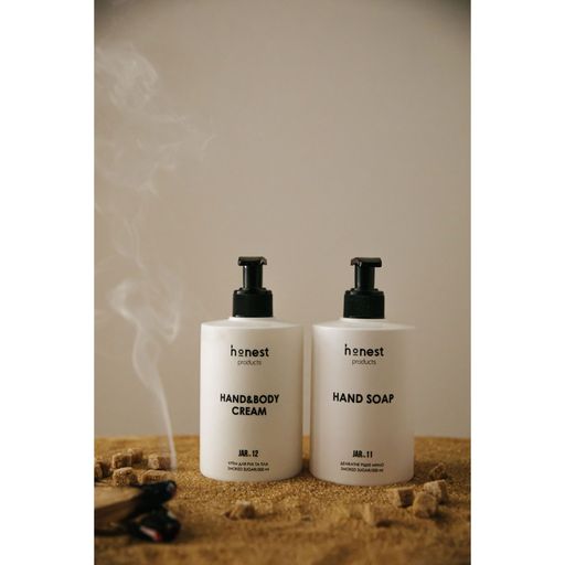 Зволожувальний крем для рук та тіла Honest Products Jar 12 Hand & Body Cream Smoked Sugar