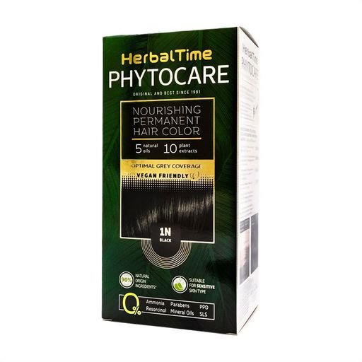 Безаміачна фарба для волосся Herbal Time Phytocare Permanent Hair Color, 125 мл