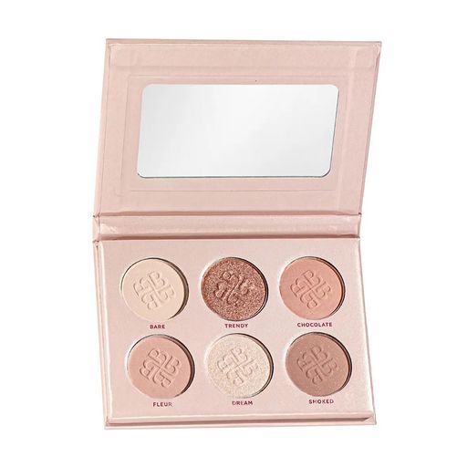 Палетка теней для век Bogenia Pro Match Eyeshadow Palette BG908, 6 оттенков,  11.4 г