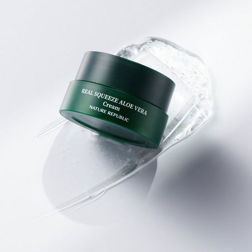 Крем для лица Nature Republic Real Squeeze Aloe Vera Cream, 55 мл