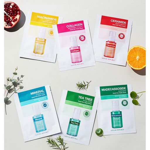 Тканевая маска для лица Nature Republic Good Skin Tea Tree Mask Sheet, 24 г