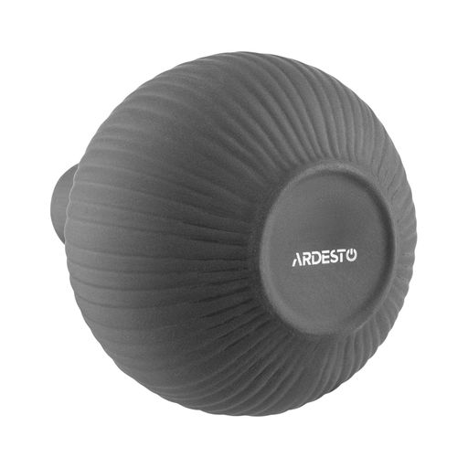 Ваза Ardesto Lucca порцелянова, сіра, 11.5*13.5 см (AR38001B)