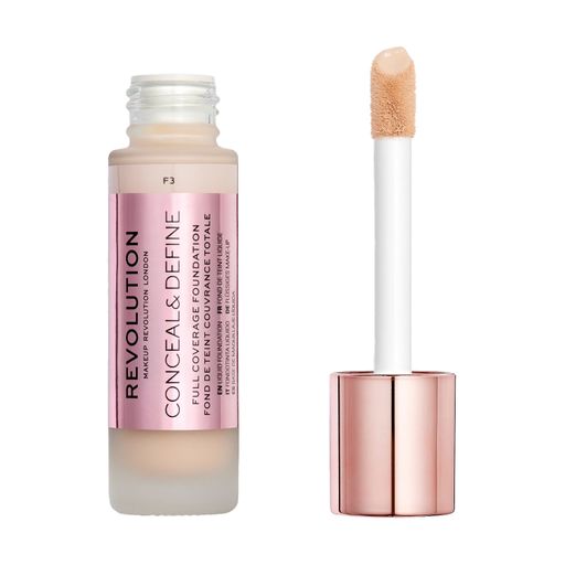 Тональна основа для обличчя Makeup Revolution Conceal & Define Foundation, 23 мл