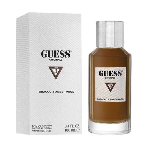 Guess Originals Type 3: Tobacco & Amberwood Парфумована вода унісекс, 100 мл