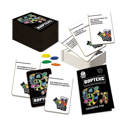 Настольная игра Vladi Toys Вортекс, 11.5*4*18.5 см, от 14 лет, 60 элементов (VT5903-01)
