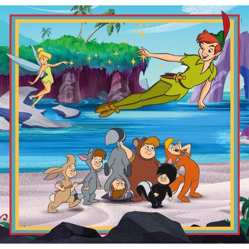 Пазли 3 в 1 Clementoni Disney Classics, 21*20.5 см, від 5 років, 144 елементи (25302)