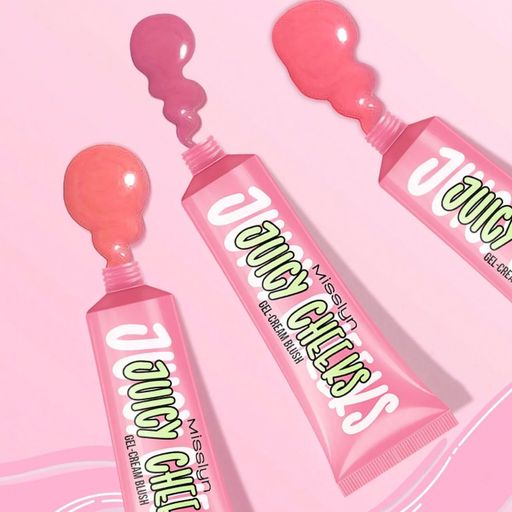 Кремовые румяна для лица Misslyn Juicy Cheeks Gel-Cream Blush, 10 мл